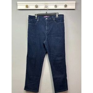 Gloria Vanderbilt Men's Dark Blue Straight Jeans